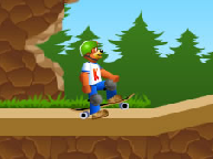 Die B&auml;ren sind los. Zun&auml;chst w&auml;hlt der B&auml;r ein Fahrzeug aus, ob Fahhrrad, Skateboard oder ein Quad die Auswahl ist gro&szlig;. Er steuert durch ein lustiges JumpandRunspiel, er m&ouml;chte immer der schnellste sein um den vollen Zeitbonus zu erhalten. 