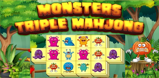 Monster Triple Mahjong