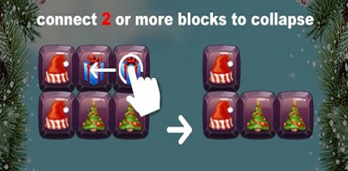 Christmas Blocks Collapse