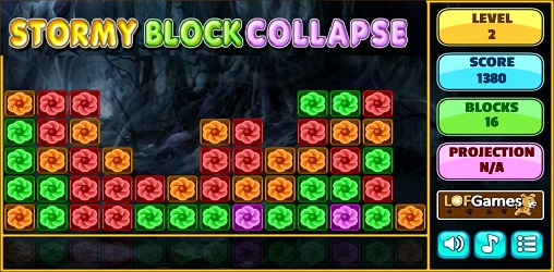 Stormy Block Collapse - Spielesite Stormy Block Collapse