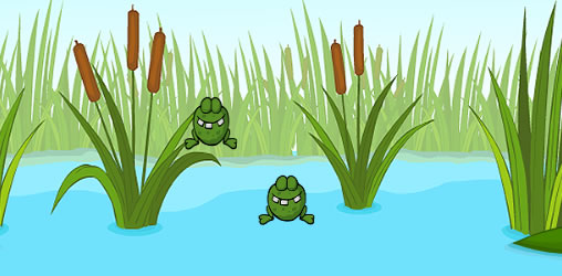 Francky The Frog - Spielesite Francky The Frog