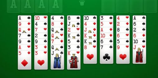 Blind Freecell - Spielesite Blind Freecell