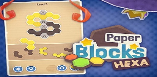 Paper Blocks Hexa - Spielesite Paper Blocks Hexa