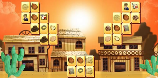 Wild West Mahjong - Spielesite Wild West Mahjong