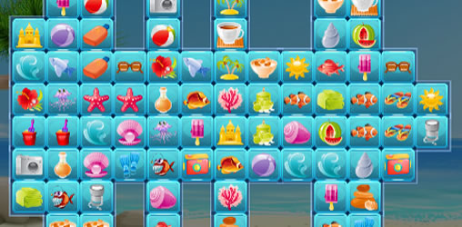 Spiele Beach Connect Mahjong Beach Connect Mahjong