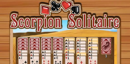 Scorpion Solitaire - Spielesite Scorpion Solitaire
