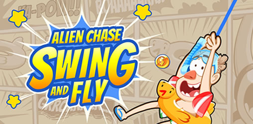 Alien Chase - Swing and Fly