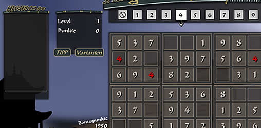 Speed Sudoku - Spielesite Speed Sudoku