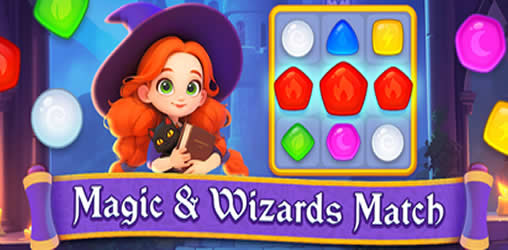 Magic and Wizards Match