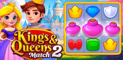 Kings and Queens Match 2 - Spielesite Kings and Queens Match 2