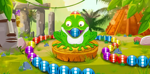 Frogtastic Marble Adventure