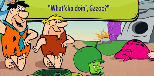 Gazoo Space Chase - Spielesite Gazoo Space Chase