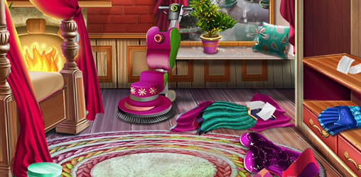 Christmas House Cleaning - Spielesite Christmas House Cleaning