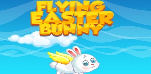 Flying Easter Bunny