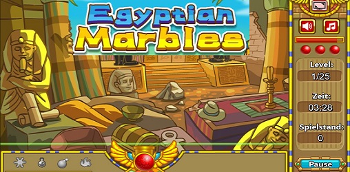 Egyptian Marbles - Spielesite Egyptian Marbles