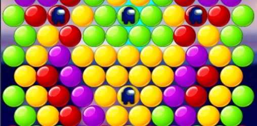 Among Them Bubble Shooter - Spielesite Among Them Bubble Shooter
