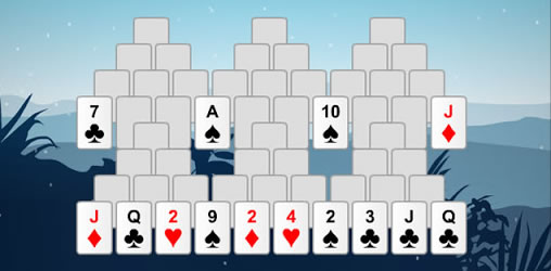6Peaks Solitaire - Spielesite 6Peaks Solitaire