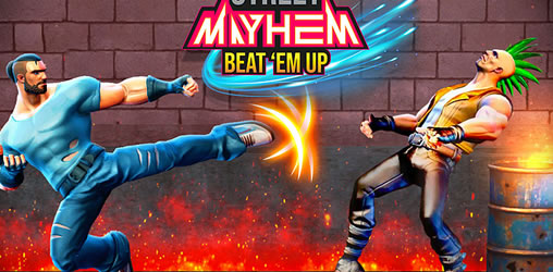 Street Mayhem - Beat 'Em Up - Spielesite Street Mayhem - Beat 'Em Up