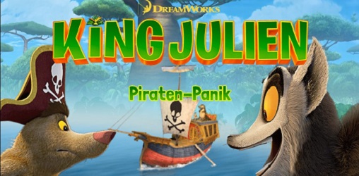 King Julien Piraten Panik