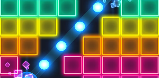 Neon Brick Breaker - Spielesite Neon Brick Breaker