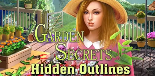 Garden Secrets Hidden Outlines
