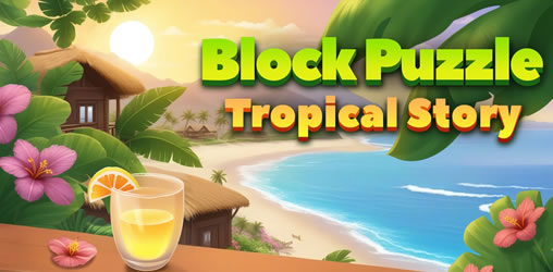 Block Puzzle Tropical Story - Spielesite Block Puzzle Tropical Story